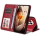 thumbnail image 2 of Funda Billetera para OnePlus 13 con Porta Tarjetas y Soporte Ajustable Rojo, 2 of 5
