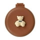 thumbnail image 1 of Peine De Espejo Plegable Tamaño De Viaje Mini Cepillo De Pelo Portátil Para Niños Adultos Café, 1 of 5
