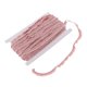 thumbnail image 5 of Cinta Elástica De Encaje Plisado Multiusos De 50 Yardas, Manualidades De Costura, Color Rosa 2, 5 of 5