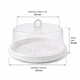 thumbnail image 2 of Porta Torta / Kuchen / Frutas Blanco Con Tapa Pvc Multiuso 29 Cm MB-11, 2 of 6