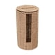 thumbnail image 1 of Cesta de almacenamiento tejida, organizador de baño con tapa, cesto para ropa sucia, contenedor para la entrada, el hogar, la cocina, la lavandería, 1 of 5