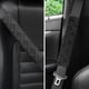 thumbnail image 2 of Funda para cinturón de seguridad de coche JUSTTOP Universal, paquete de 2, color negro, 2 of 6