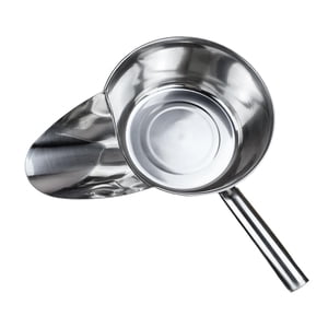 Bothyi - Cuchara Para Patatas Fritas Cuchara Versátil Para Palomitas De Maíz Para Patatas Fritas, Productos Secos, Postres, 18 Cm, Derecha