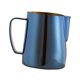 thumbnail image 4 of cafetera de acero inoxidable espuma leche jarra jarra latte 600ml azul oscuro, 4 of 5