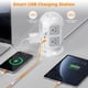 thumbnail image 3 of Power Strip Tower TESSAN con 8 tomas de corriente alterna, 4 puertos USB, cable de 10 pies, 3 of 7