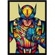 thumbnail image 1 of Cuadro Decorativo Wolverine Abstracto Medidas 30x40 CM, 1 of 1