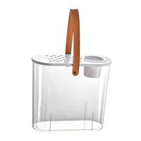 Magideal - Macetero Acuapónico, Sistema De Crecimiento De Plantas De Acuario, Decoración De Maceta, Acuario Betta Para Jardín Interior, Escritorio, Hogar, Sala D Cultivo Del Suelo