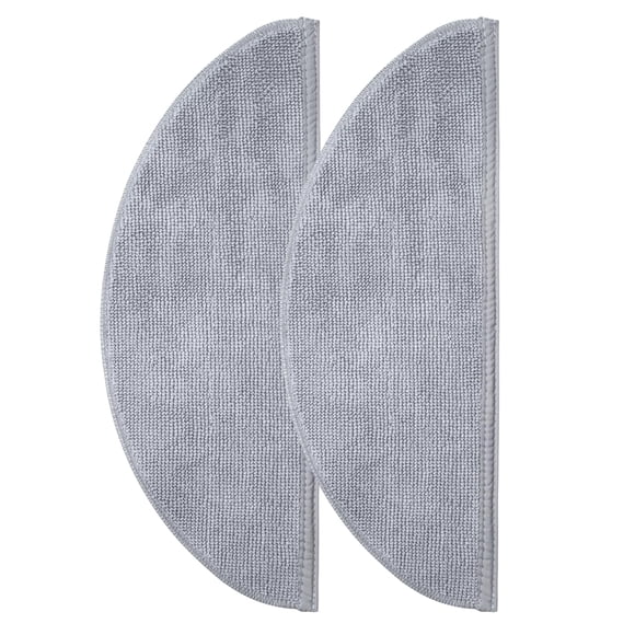 Paquete de 2 paños de microfibra para mopa compatibles con Roborock E/S/Q