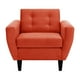 thumbnail image 1 of Sofa Bote 1C Felpa 00 Naranja, 1 of 5