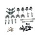thumbnail image 1 of Conjunto Combinado De Piezas De Repuesto De Coche Teledirigido, Accesorio Para Wltoys 1/28 K989 K979 K969 RC Car Gris, 1 of 5