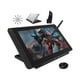 thumbnail image 1 of Tablet gráfica de dibujo HUION Kamvas Pro 13 GT-133 Negro, 1 of 1