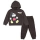 thumbnail image 1 of Conjunto de sudadera y pantalones de forro polar con capucha y pantalones de Mickey Mouse de Disney, 1 of 9