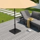 thumbnail image 2 of Soporte para sombrilla de patio VredHom, 19,5 kg, color negro, 2 of 7