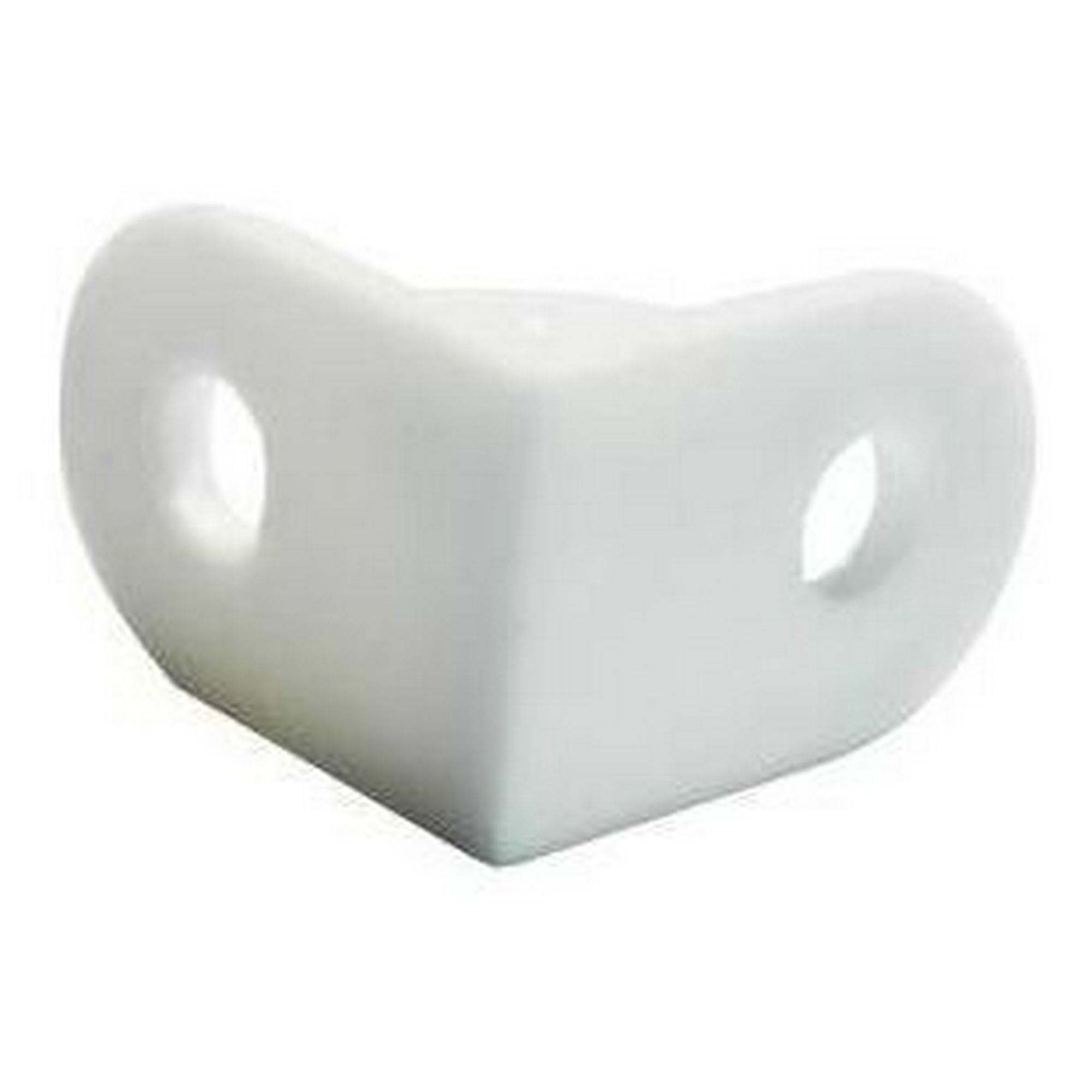 Escuadra Econ. 20x20 Mm Blanco Bolsa 100 Un Dvp