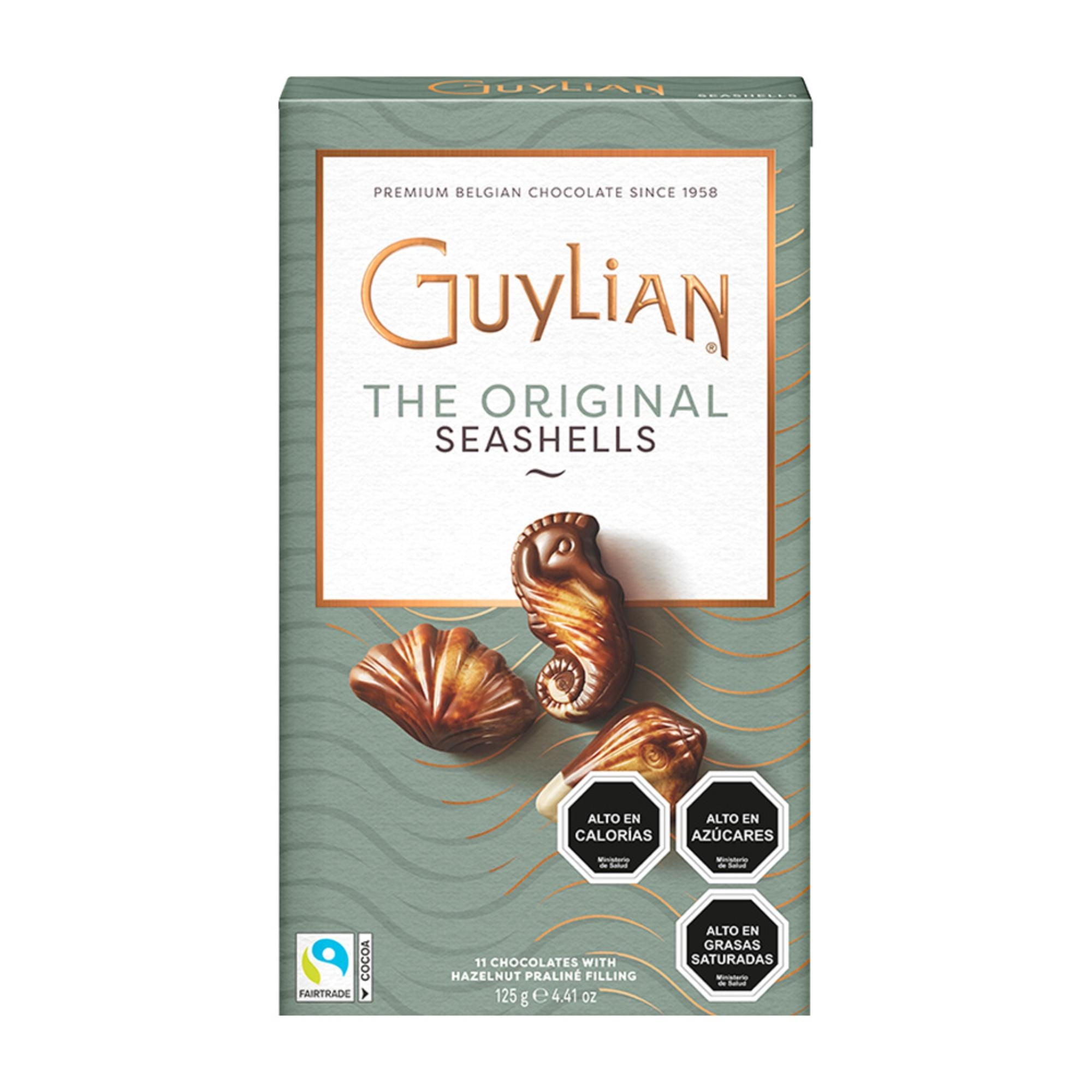 Estuche Bombón Chocolate Seashells 125 g Guylian