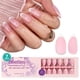 thumbnail image 1 of Presiona Nails Beetles French Tips 224 unidades, color rosa y almendra, 1 of 7
