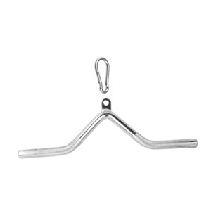 Ioensy - Barra Abajo De Acero Accesorio De Cable Accesorio Para Equipos De Gimnasio De Entrenamiento Corporal