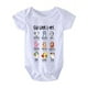 thumbnail image 2 of Infant Baby Girls Cute Animal Graphic Print Romper, Newborn Short Sleeve Round Neck Onesie Clothes, 2 of 5