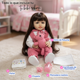 thumbnail image 2 of Muñeca Realista Bebé Reborn Con Accesorios Cabello Largo, 2 of 6