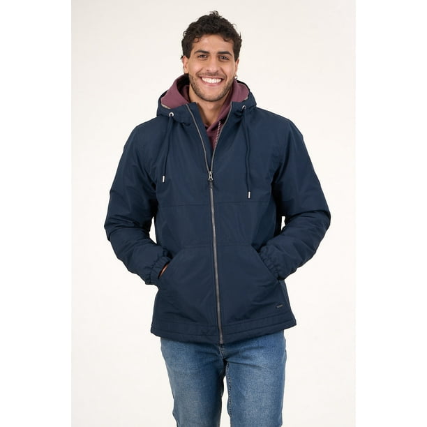 Parka Waterproof Con Chiporro Interior Azul Wi9700