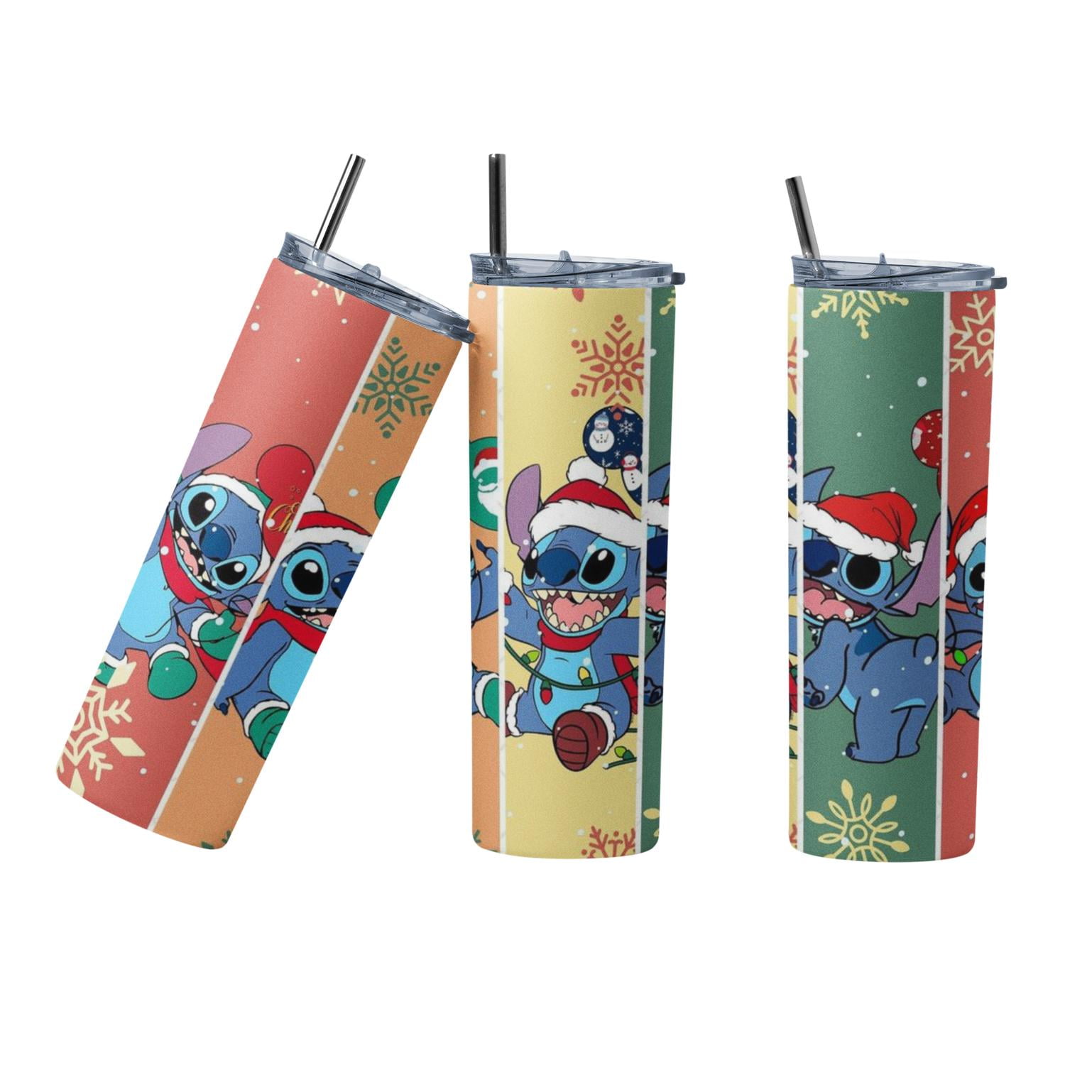 Sm - Termo Botella Agua Terminca Acero Inoxidable Stitch Verde