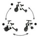 thumbnail image 5 of Triciclo Correpasillos Multiposiciones 3 En 1 Blanco, 5 of 6