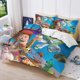 thumbnail image 1 of Cartoon comforter sets, Buzz Lightyear Winnie the Pooh Princess Bedding Set, home Bedroom Cartoon Girl Castle Duvet Set Bed Sheets, 1 of 5