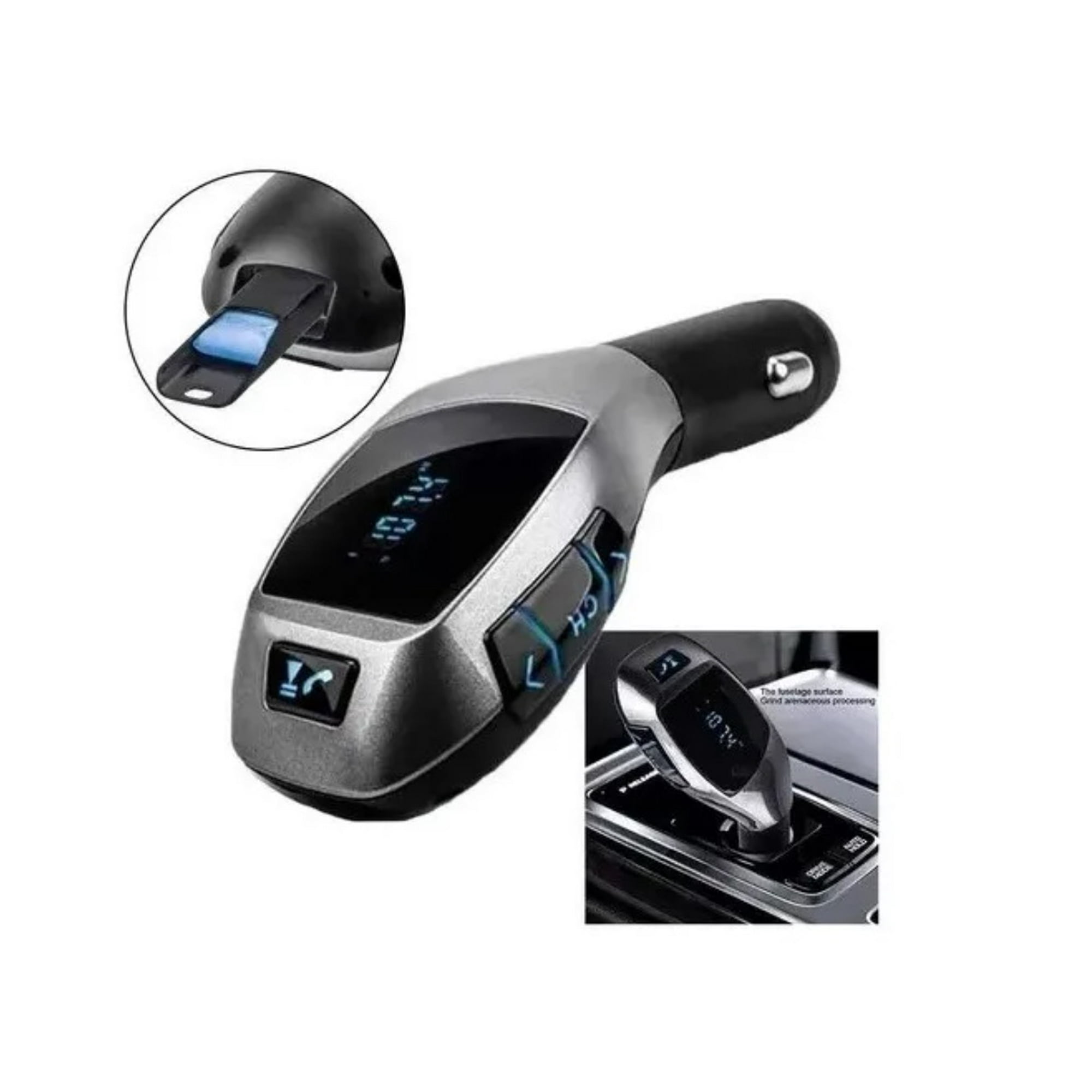 Tomasstore - Receptor Transmisor Radio Fm Bluetooth Usb Wireless Car Kit