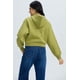 thumbnail image 3 of Polerón Mujer Zipper Crop Verde, 3 of 4