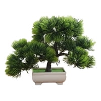 Genérico - Set 2 Planta Artificial Decorativa Bonsái Agujas Pino Jhn