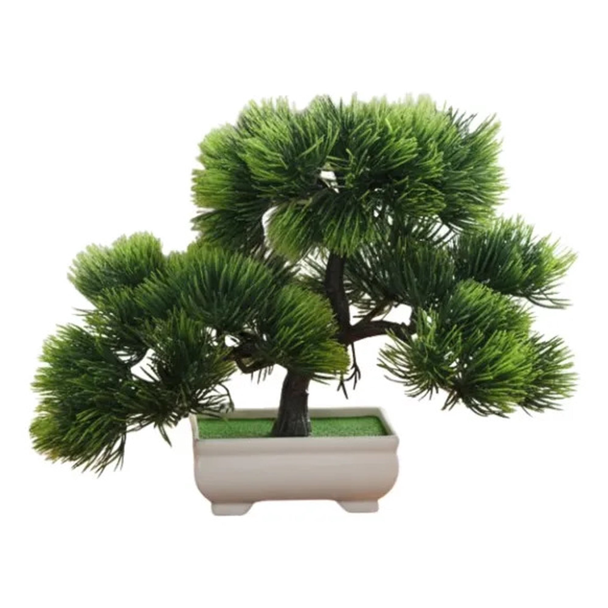 Genérico - Set 2 Planta Artificial Decorativa Bonsái Agujas Pino Jhn
