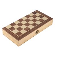 Tomasstore - Ajedrez Madera Gran Calidad 35X35 Cm Excelente Ajedrez