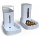 thumbnail image 1 of Dispensador automático de agua y croquetas - 3,8 l x 2 piezas - Comida para perros, gatos y croquetas, comederos y bebederos, accesorios, cuenco para gatos, perros y mascotas, 1 of 5