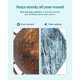 thumbnail image 4 of Molino de viento Cyan Oasis 190 cm con LED solar de metal cobre, 4 of 9