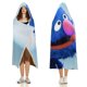 thumbnail image 3 of Grover Manta Capa con Capucha Anti-Bolitas, Manta de Lana Ártica Suave, Manta Portátil de Felpa Ligera y Lujosa, Poncho para Siesta en Casa y Oficina, 100*130cm, 3 of 6