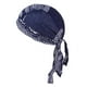 thumbnail image 2 of Durag Skull Hat, Pérdida de Cabello, Bufanda Bandana Turbante Azul Marino, 2 of 3