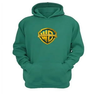 Genérico - Polerón Canguro Warner Bross Verde Aguamarina Talla M Unisex
