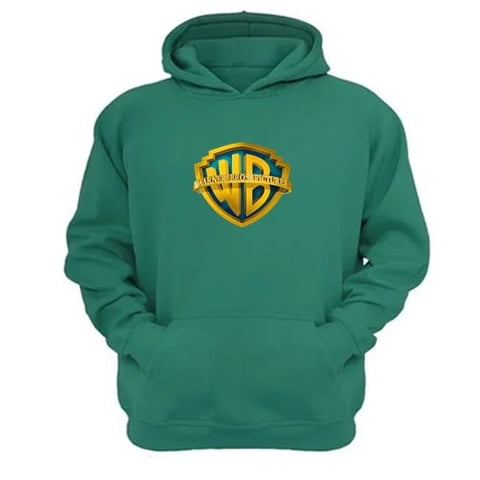 Genérico - Polerón Canguro Warner Bross Verde Aguamarina Talla Xl Unisex