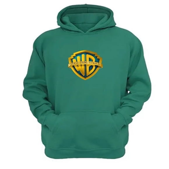 Polerón Canguro Warner Bross Verde Aguamarina Talla S Unisex