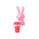 thumbnail image 1 of Soporte Cepillos De Dientes Con Diseño Infantil Conejo Niños, 1 of 1