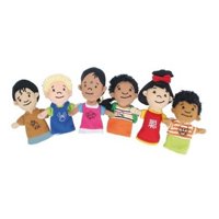 Seigard - Set De Títeres De Dedos Niños Del Mundo