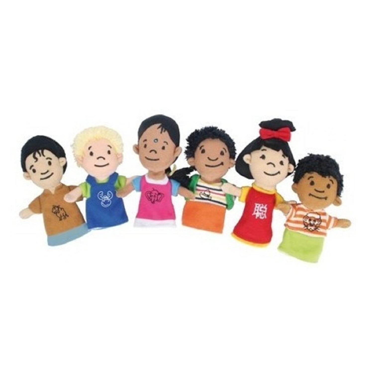 Seigard - Set De Títeres De Dedos Niños Del Mundo