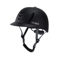 Ioensy - Casco Para Montar A Caballo, Equipo Ecuestre De Moda, Ligero Para Niños Y Adultos, Negro Completo