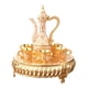 thumbnail image 2 of Juego De Té De Lujo, 6 Tazas, Juego De Servicio De Té Para Mesa De Comedor, Decoración Navide?a, Blanco Y Dorado, 2 of 5