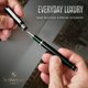 thumbnail image 5 of Pluma rollerball Scriveiner Acabado British Green con cromo, 5 of 9