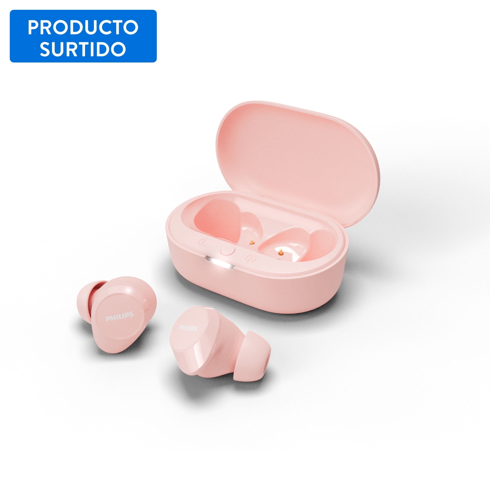 Philips - Audífonos In Ear True Wireless Bluetooth Tat1209Pk Rosado