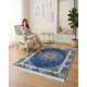 thumbnail image 1 of Alfombra Estilo Persa Vintage Con Flecos 120x160 Cm, 1 of 6