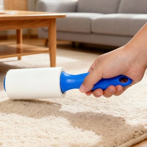 Aileda Rodillo De Pelusa Extra Adhesivo Para Pelo De Mascotas, Ropa （2 Rollos De Cinta Para Rodillo）