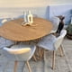 thumbnail image 2 of Comedor Mesa Shanna 120cm + 6 Sillones Rubik Beige Velvet, 2 of 4