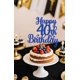 thumbnail image 4 of Adorno para Pastel Decoburst Brillo Azul Feliz 40º Cumpleaños, 4 of 5